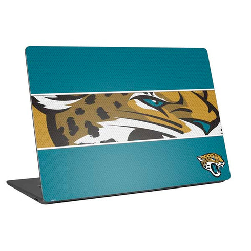 NFL Jacksonville Jaguars Zone Block Universal Laptop 15in (12.2 x 8.8in) Skin