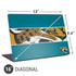 NFL Jacksonville Jaguars Zone Block Universal Laptop 16in (13 x 9.4in) Skin