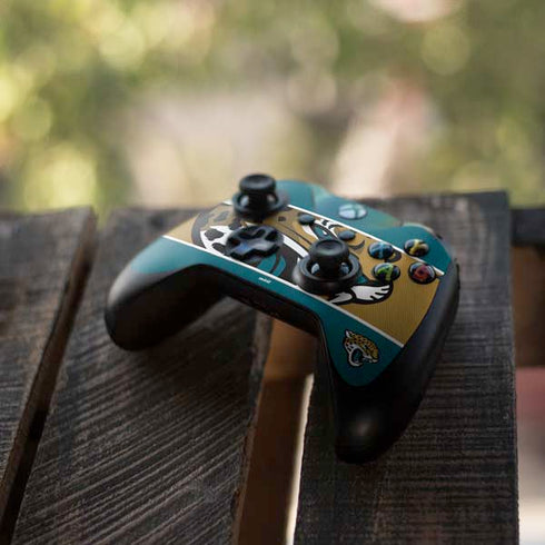 NFL Jacksonville Jaguars Zone Block Xbox One Controller Skin
