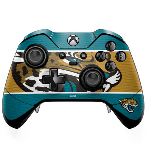 NFL Jacksonville Jaguars Zone Block Xbox One Elite Controller Skin