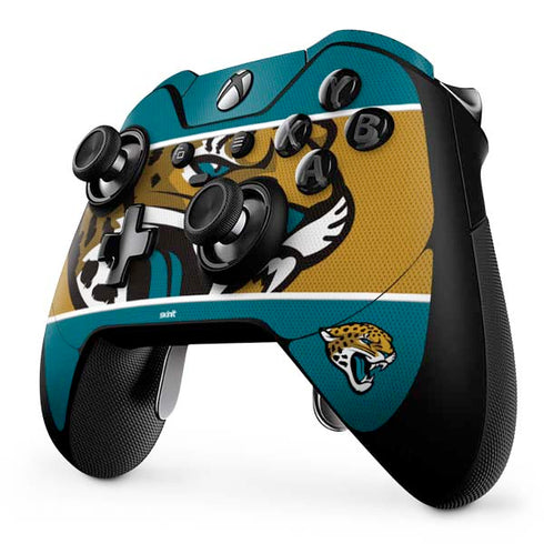 NFL Jacksonville Jaguars Zone Block Xbox One Elite Controller Skin