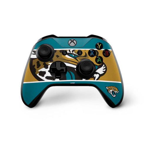 NFL Jacksonville Jaguars Zone Block Xbox One X Bundle Skin