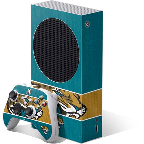 NFL Jacksonville Jaguars Zone Block Xbox Series S Skins