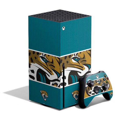NFL Jacksonville Jaguars Zone Block Xbox Series X Bundle Skin
