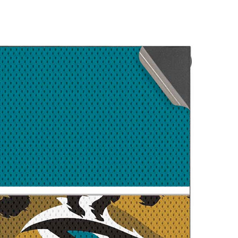 NFL Jacksonville Jaguars Zone Block Xbox Series X Console Skin