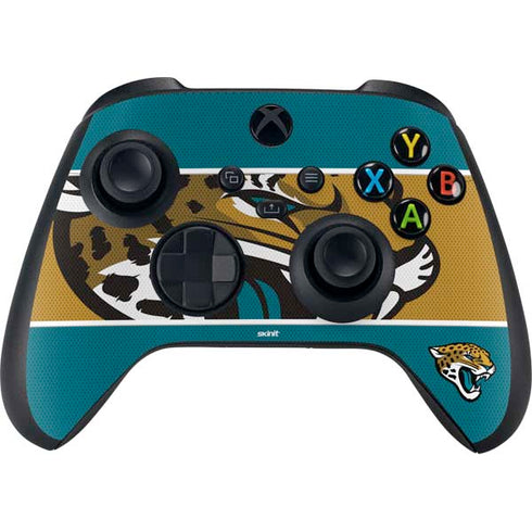 NFL Jacksonville Jaguars Zone Block Xbox Series X Controller Skin