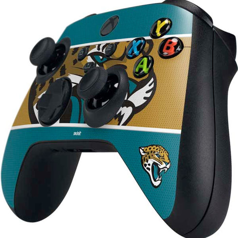 NFL Jacksonville Jaguars Zone Block Xbox Series X Controller Skin