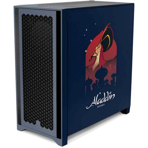 Disney Aladdin Jafar The Royal Vizier Corsair 4000D Tempered Glass Mid-Tower ATX Case Skin
