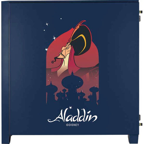 Disney Aladdin Jafar The Royal Vizier Corsair 4000D Tempered Glass Mid-Tower ATX Case Skin