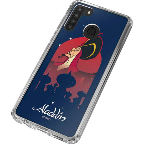 Disney Aladdin Jafar The Royal Vizier Galaxy A21 Clear Case
