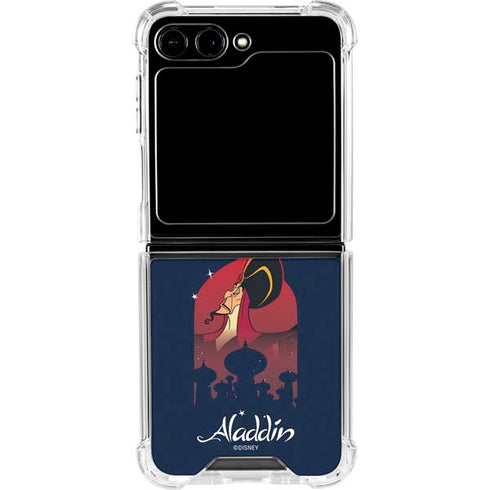 Disney Aladdin Jafar The Royal Vizier Galaxy Z Flip5 5G Clear Case
