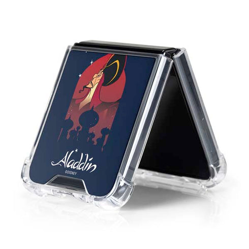 Disney Aladdin Jafar The Royal Vizier Galaxy Z Flip5 5G Clear Case