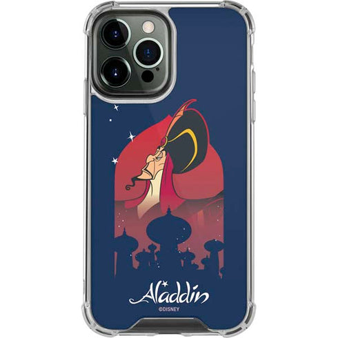 Disney Aladdin Jafar The Royal Vizier iPhone 14 Pro Max Clear Case