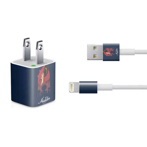 Disney Aladdin Jafar The Royal Vizier iPhone Charger (5W USB) Skin