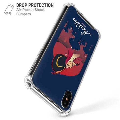 Disney Aladdin Jafar The Royal Vizier iPhone XS Max Clear Case