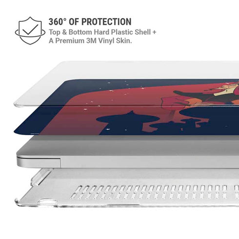 Disney Aladdin Jafar The Royal Vizier MacBook Air 15in (2023-2025) Case plus Skin