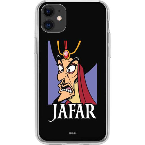 Disney Villains Jafar Portrait iPhone 11 Clear Case