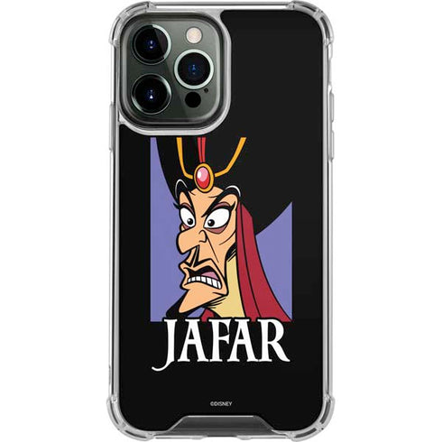 Disney Villains Jafar Portrait iPhone 13 Pro Max Clear Case