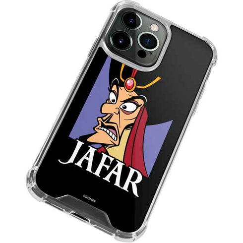 Disney Villains Jafar Portrait iPhone 13 Pro Max Clear Case