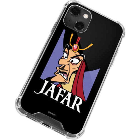 Disney Villains Jafar Portrait iPhone 14 Plus Clear Case
