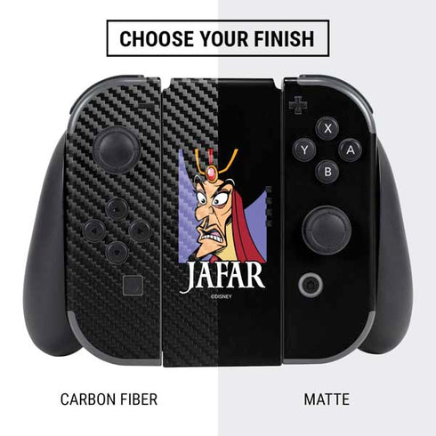 Disney Villains Jafar Portrait Nintendo Switch Bundle Skin
