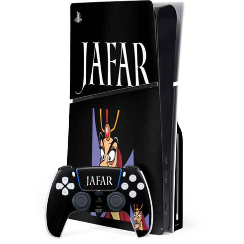 Disney Villains Jafar Portrait PS5 Slim Disk Bundle Skin