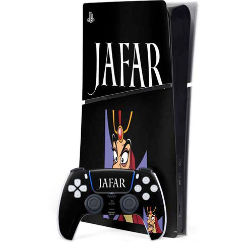 Disney Villains Jafar Portrait PS5 Slim Digital Edition Bundle Skin