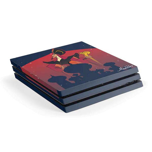 Disney Aladdin Jafar The Royal Vizier PS4 Pro Console Skin