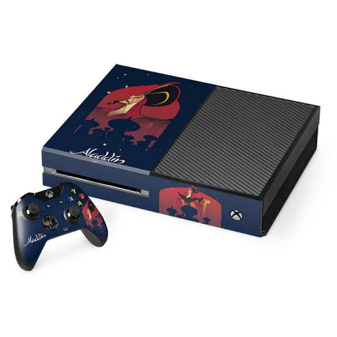 Disney Aladdin Jafar The Royal Vizier Xbox One Console and Controller Bundle Skin