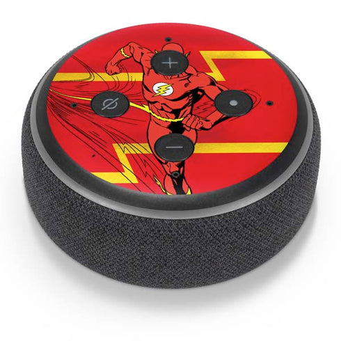 DC Comics The Flash Classic Art Running Pose Amazon Echo Dot Skin