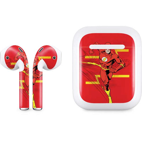 DC Comics The Flash Classic Art Running Pose Apple AirPods Skin