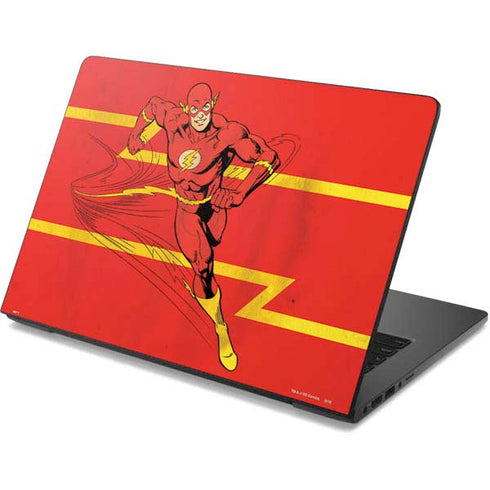 DC Comics The Flash Classic Art Running Pose Dell Chromebook Skin