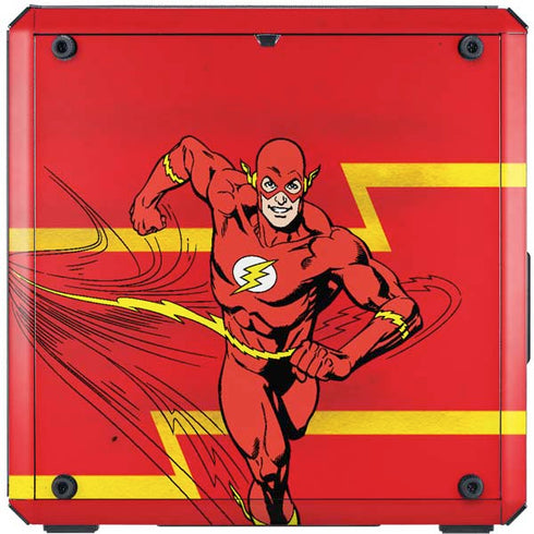 DC Comics The Flash Classic Art Running Pose Cooler Master MasterBox Q300L Mini Tower Skin
