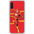 DC Comics The Flash Classic Art Running Pose Galaxy A10e Clear Case