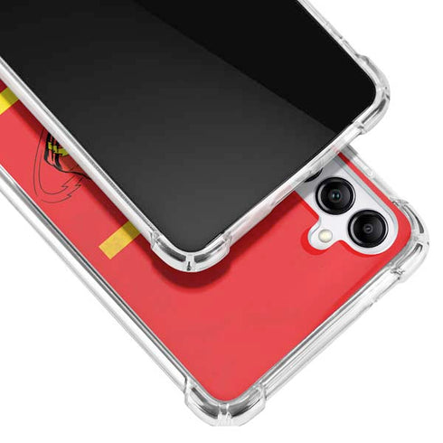DC Comics The Flash Classic Art Running Pose Galaxy A14 5G Clear Case
