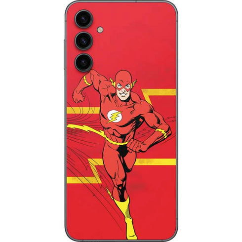 DC Comics The Flash Classic Art Running Pose Galaxy A14 5G Skin