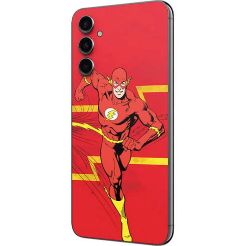 DC Comics The Flash Classic Art Running Pose Galaxy A14 5G Skin