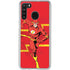 DC Comics The Flash Classic Art Running Pose Galaxy A21 Clear Case