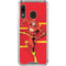 DC Comics The Flash Classic Art Running Pose Galaxy A30 Clear Case