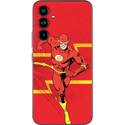 DC Comics The Flash Classic Art Running Pose Galaxy A54 5G Skin
