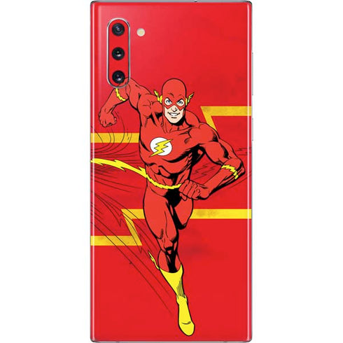 DC Comics The Flash Classic Art Running Pose Galaxy Note 10 Skin