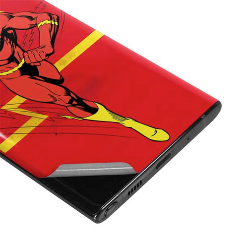 DC Comics The Flash Classic Art Running Pose Galaxy Note 10 Skin