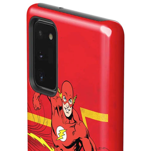 DC Comics The Flash Classic Art Running Pose Galaxy Note20 5G Pro Case