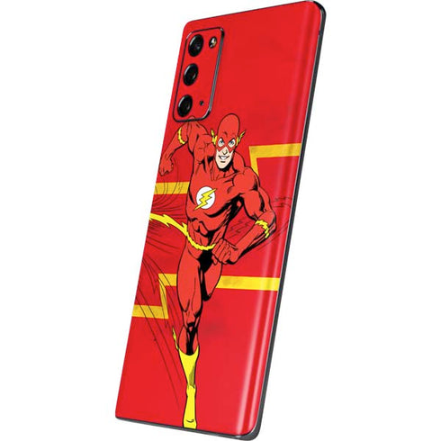 DC Comics The Flash Classic Art Running Pose Galaxy Note20 5G Skin
