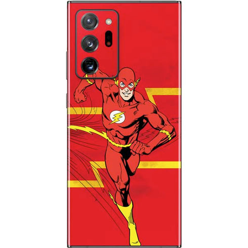 DC Comics The Flash Classic Art Running Pose Galaxy Note20 Ultra 5G Skin