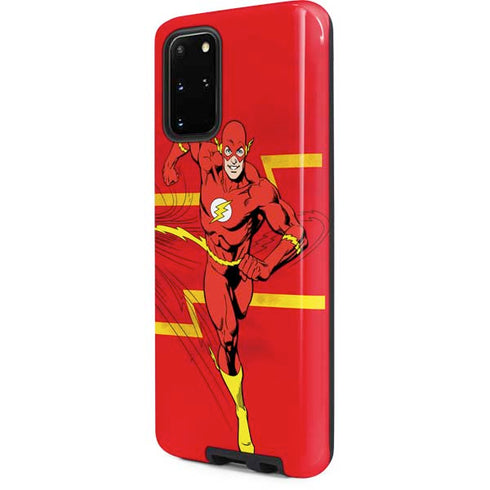 DC Comics The Flash Classic Art Running Pose Galaxy S20 Plus Pro Case