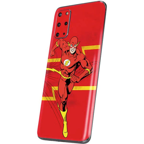 DC Comics The Flash Classic Art Running Pose Galaxy S20 Plus Skin