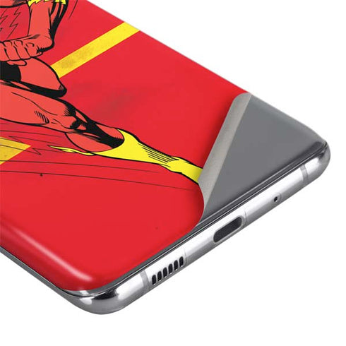 DC Comics The Flash Classic Art Running Pose Galaxy S20 Skin