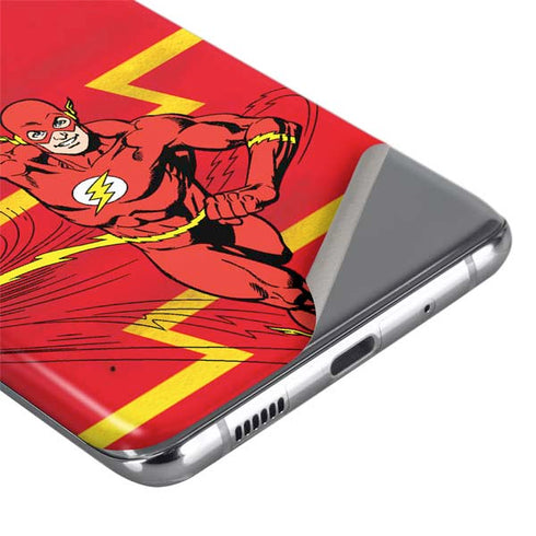 DC Comics The Flash Classic Art Running Pose Galaxy S20 Ultra 5G Skin