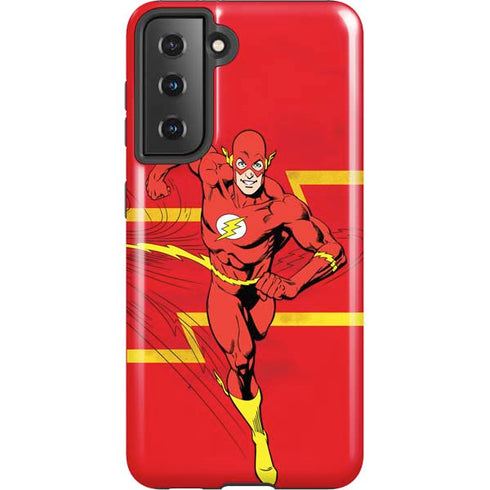 DC Comics The Flash Classic Art Running Pose Galaxy S21 5G Pro Case